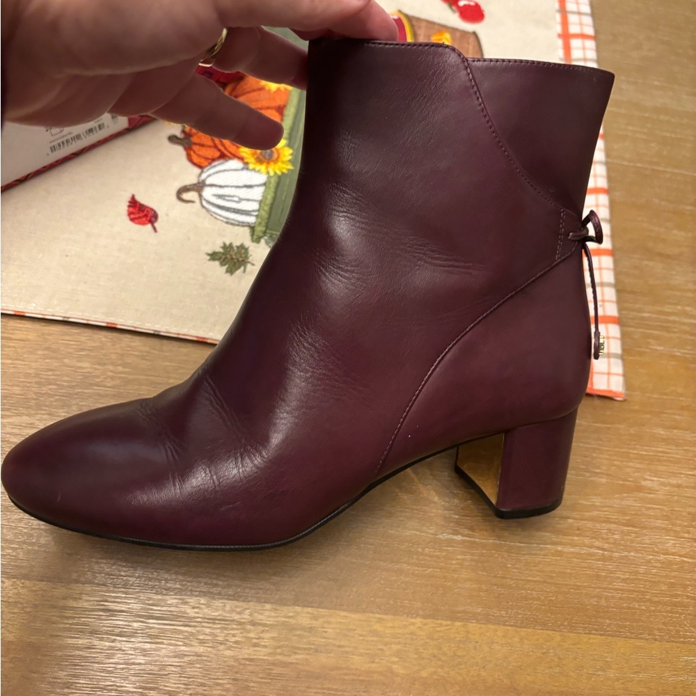 Tory Burch Laila Leather Booties - Picture 10 of 14